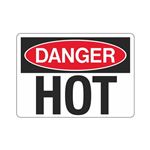 Danger Hot Sign